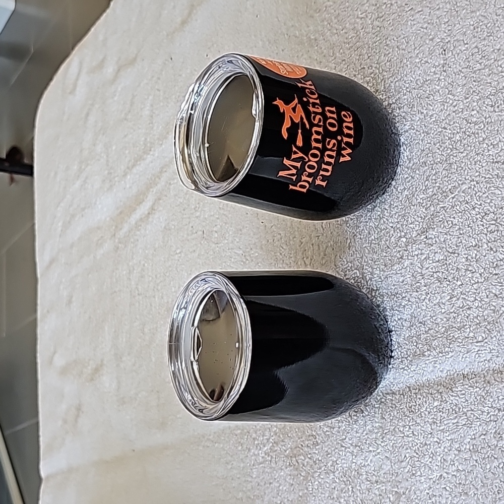 2 Insulated Wine Glasses
